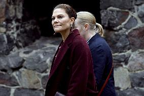 Sweden's Crown Princess Victoria and Sweden's Prince Daniel in Finland
