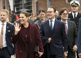 Sweden's Crown Princess Victoria and Sweden's Prince Daniel in Finland