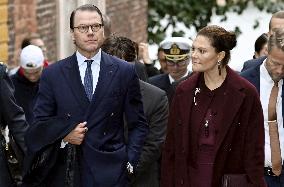 Sweden's Crown Princess Victoria and Sweden's Prince Daniel in Finland