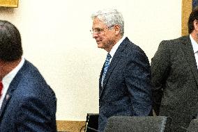 Merrick Garland Hearing - Washington