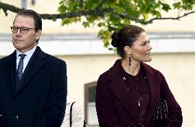 Sweden's Crown Princess Victoria and Sweden's Prince Daniel in Finland