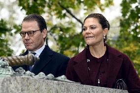 Sweden's Crown Princess Victoria and Sweden's Prince Daniel in Finland