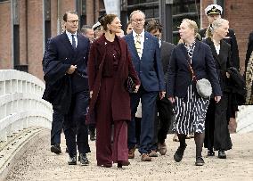 Sweden's Crown Princess Victoria and Sweden's Prince Daniel in Finland