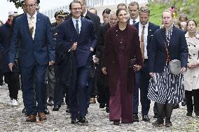 Sweden's Crown Princess Victoria and Sweden's Prince Daniel in Finland