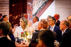 Queen Maxima Attends Entrepreneurship Dinner - Amsterdam