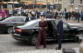 Sweden's Crown Princess Victoria and Sweden's Prince Daniel in Finland