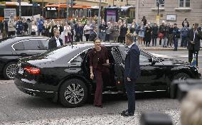 Sweden's Crown Princess Victoria and Sweden's Prince Daniel in Finland