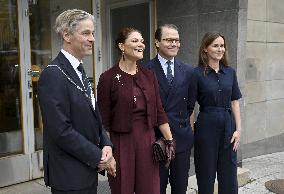 Sweden's Crown Princess Victoria and Sweden's Prince Daniel in Finland