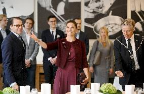 Sweden's Crown Princess Victoria and Sweden's Prince Daniel in Finland