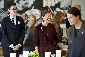 Sweden's Crown Princess Victoria and Sweden's Prince Daniel in Finland