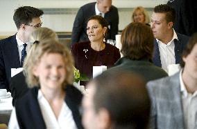 Sweden's Crown Princess Victoria and Sweden's Prince Daniel in Finland