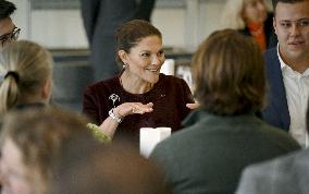 Sweden's Crown Princess Victoria and Sweden's Prince Daniel in Finland