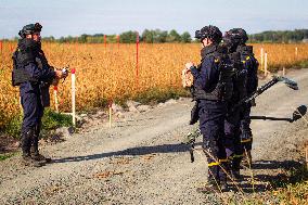 Press tour to Zhytomyr Region on humanitarian demining