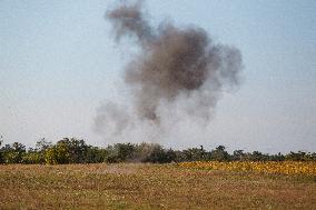 Press tour to Zhytomyr Region on humanitarian demining