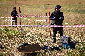 Press tour to Zhytomyr Region on humanitarian demining