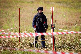 Press tour to Zhytomyr Region on humanitarian demining