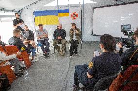 Press tour to Zhytomyr Region on humanitarian demining