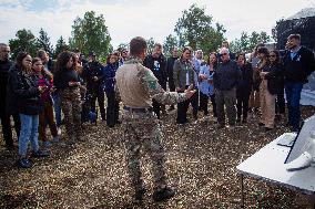 Press tour to Zhytomyr Region on humanitarian demining