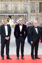 King Charles Visit To France - State banquet at Palace of Versailles