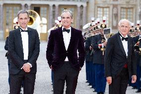 King Charles Visit To France - State banquet at Palace of Versailles