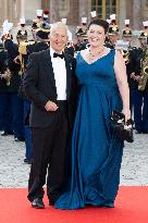 King Charles Visit To France - State banquet at Palace of Versailles