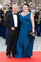 King Charles Visit To France - State banquet at Palace of Versailles