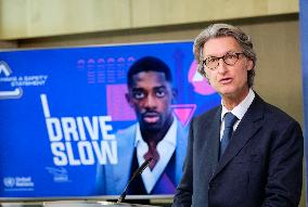 Global Road Safety Campaign Launched - Brussels