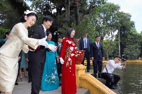 Japanese crown prince in Vietnam
