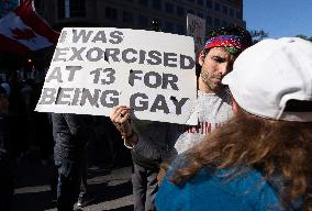 Thousands Rally For And Against Teaching Gender Across Canada