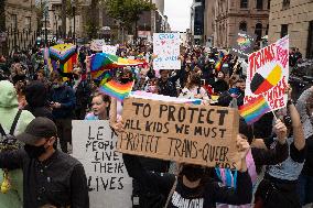 Thousands Rally For And Against Teaching Gender Across Canada