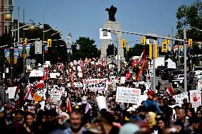 Thousands Rally For And Against Teaching Gender Across Canada