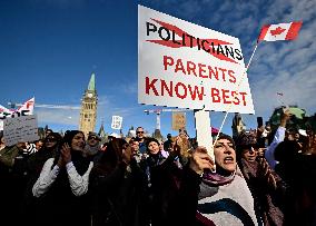 Thousands Rally For And Against Teaching Gender Across Canada