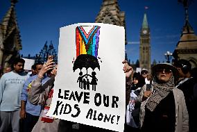 Thousands Rally For And Against Teaching Gender Across Canada