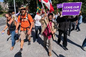 Thousands Rally For And Against Teaching Gender Across Canada