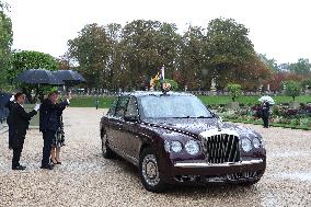 King Charles Visit To France - Speech In The Senate