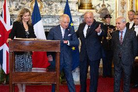 King Charles Visit To France - Senate Address