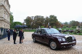 King Charles Visit To France - Speech In The Senate