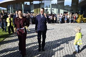 Sweden's Crown Princess Victoria and Sweden's Prince Daniel in Finland