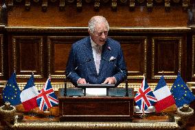 King Charles Visit To France - Senate Address