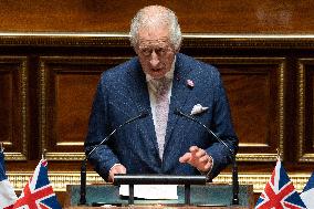 King Charles Visit To France - Senate Address