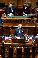 King Charles Visit To France - Senate Address