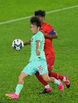 (SP)CHINA-HANGZHOU-ASIAN GAMES-FOOTBALL-MEN'S SECOND ROUND-GROUP A-MYA VS CHN (CN)