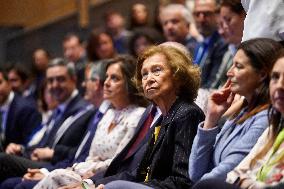 Queen Sofia at the International Congress on Neurodegenerative Diseases - Malaga