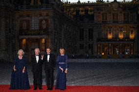 FRANCE-VERSAILLES-BRITAIN'S KING-CHARLES III-VISIT