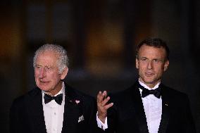 FRANCE-VERSAILLES-BRITAIN'S KING-CHARLES III-VISIT