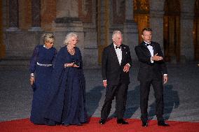 FRANCE-VERSAILLES-BRITAIN'S KING-CHARLES III-VISIT