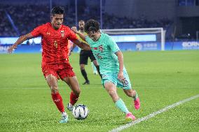 The 19th Asian Games Men's Football Group Match China VS Myanmar