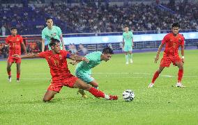 The 19th Asian Games Men's Football Group Match China VS Myanmar