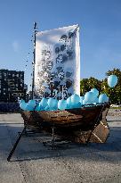 'Boat of tears' commemorating Estonian refugees of 1944