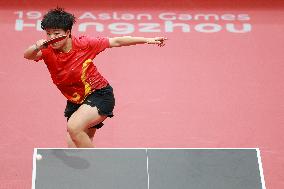 (SP)CHINA-HANGZHOU-ASIAN GAMES-TABLE TENNIS (CN)